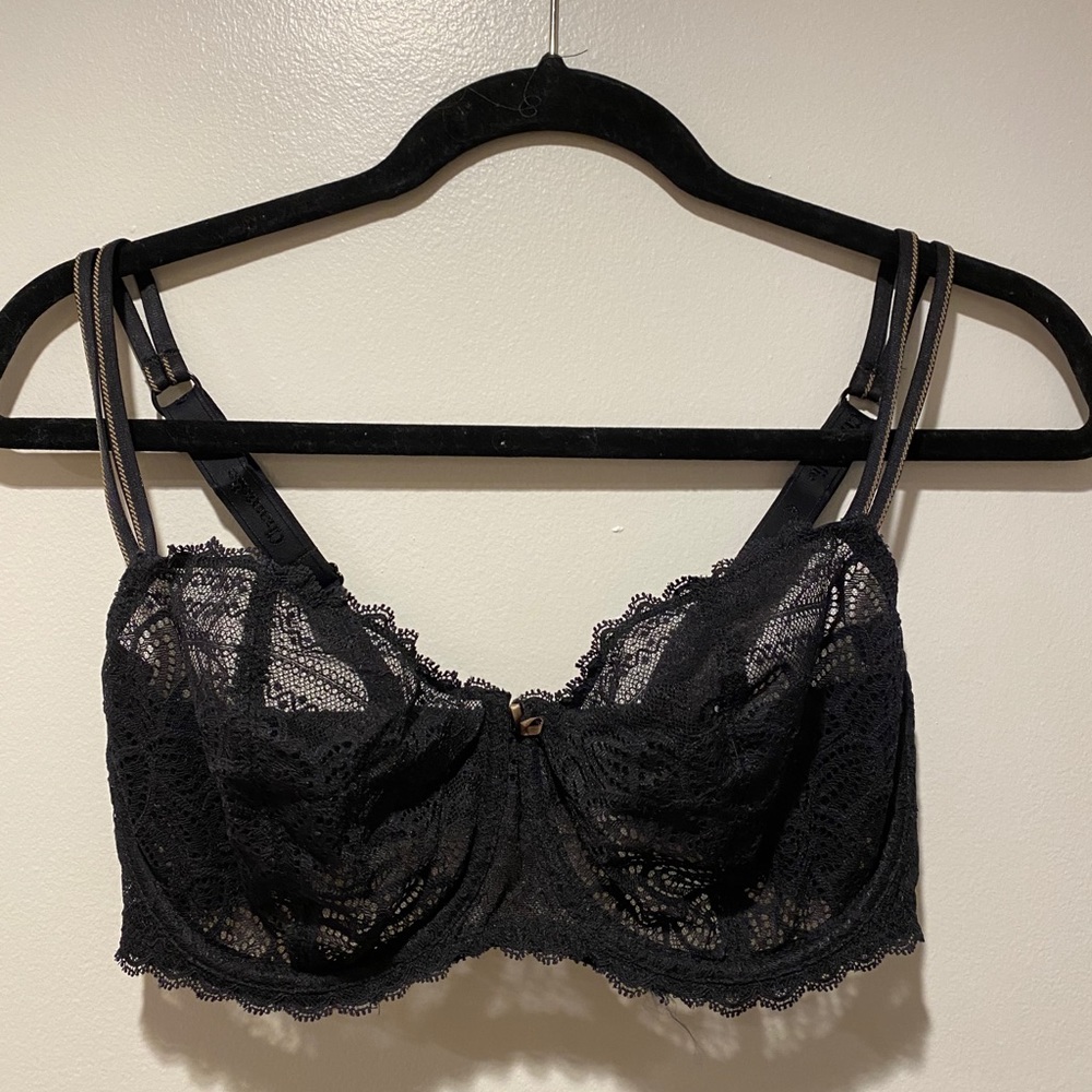 Chantelle Merci Underwire Demi - Black 34F (DDD)